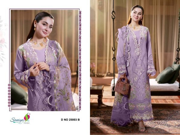Saniya Trendz Cotton Lawn Embroidered Suits Designer Pakistani Collection Pakistani Suits Wholesale