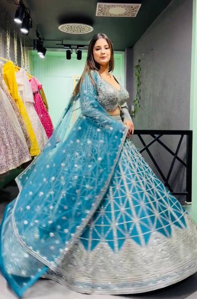 Designer Chinon Sequence Lehenga Choli Perfect for Bridesmaids  Designer Lehenga Choli