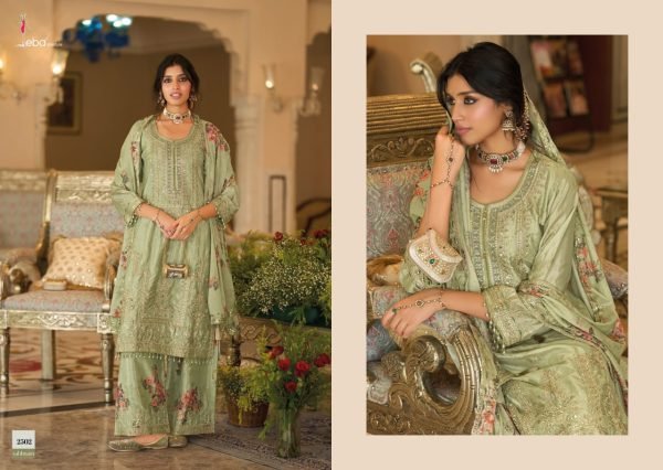 Sleek Pista Designer Heavy Chinon Suit Set for Women with Palazzo For Wedding  Designer Plazzo Salwar Suits Wholesale