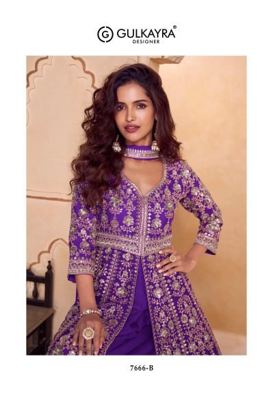 Sleek Purple Designer Real Chinon Three Piece Suit with Elegant Embroidered Dupatta Designer Plazzo Salwar Suits Wholesale