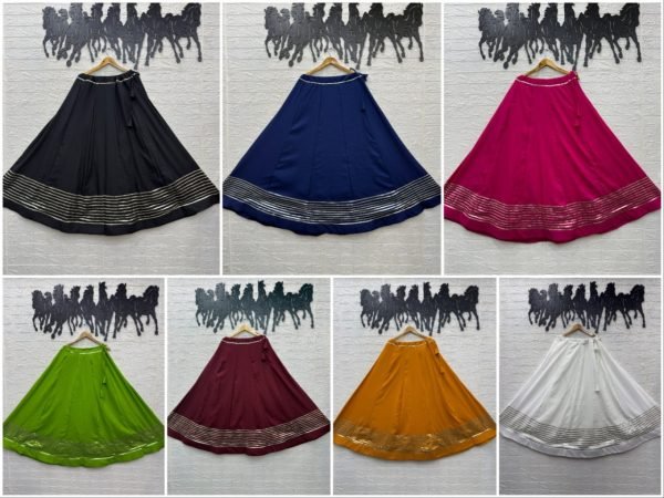 Sleek White Rayon Cotton Lehenga with Rich Traditional Work and Micro Crepe Inner Navratri Lehnega Choli