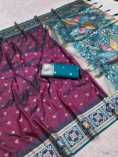 Soft Banarasi Silk Meenakari Saree With Zari Weaving Work Rich Pallu Manufacturer Price Banarasi Saree Wholesale