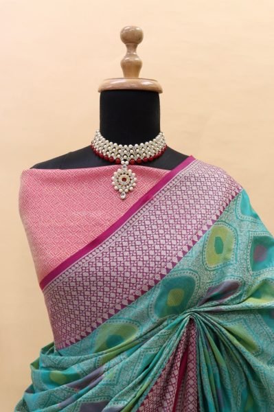 Soft Banarasi Silk  Banarasi Saree Wholesale