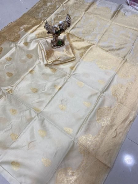 Shruti Haasan Organic Banarasi Saree with Jacquard Work: Soft Lichi Silk for Weddings Silk Sarees Wholesale