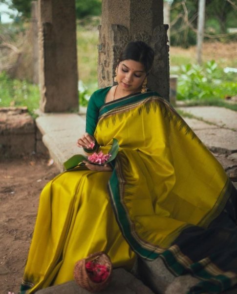 Soft Lichi Silk Saree Silk Sarees Wholesale