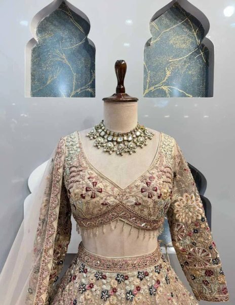 Sunrise Soft Net Bridal Lehenga with 4m Flare Sequins Wedding Collection for Resellers Designer Lehenga Choli