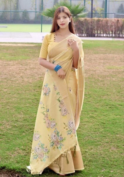 Soft Silk Saree With Fancy Zari Weaved Big Border Silk Sarees Wholesale