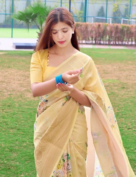 Soft Silk Saree With Fancy Zari Weaved Big Border Silk Sarees Wholesale
