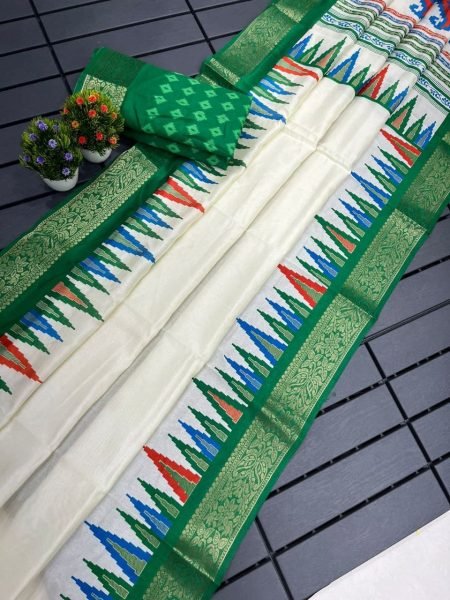 Soft Silk Saree With Golden Zari Border Silk Sarees Wholesale