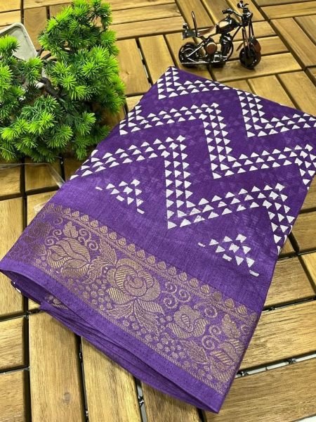 Soft Tussar Silk Leheriya Saree With Zari Weaving   Silk Sarees Wholesale