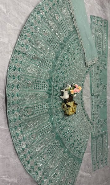 Sophisticated Heavy Sequins Work Lehenga for Women Wedding Collection Bridal Lehenga Choli