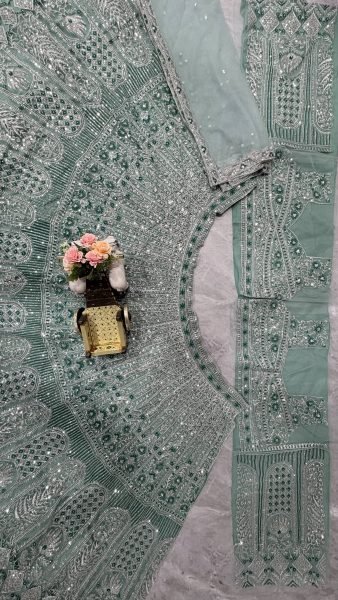 Sophisticated Heavy Sequins Work Lehenga for Women Wedding Collection Bridal Lehenga Choli