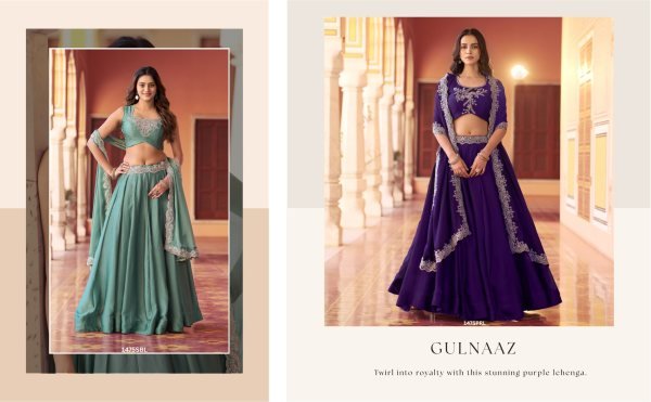 Sophisticated Royal Purle Rangoli Silk Lehenga Set with Embroidery at Wholesale Rate Designer Lehenga Choli