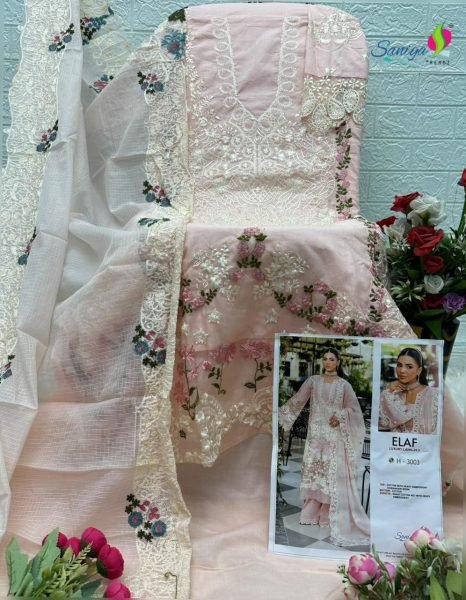 Special Cotton Chikankari Embroidered Suit with Cotton Kotta Dupatta Pakistani Suits Wholesale