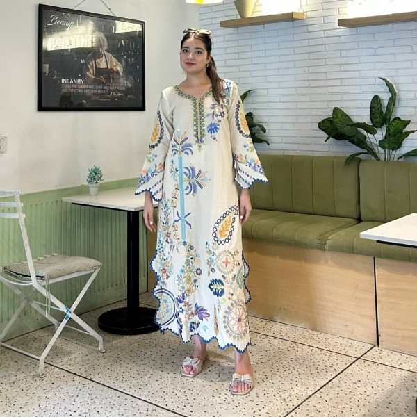 Stunning White Pakistani Star Silk Kurti Pant Dupatta Set with Real Mirror Work For Festival Wear Ready To Wear Collection