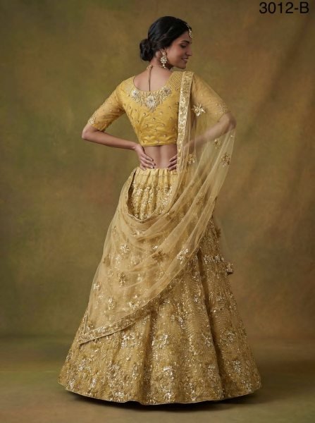 Stunning Yellow Ethnic Lehenga Set for Wedding and Festive Occasions Designer Lehenga Choli