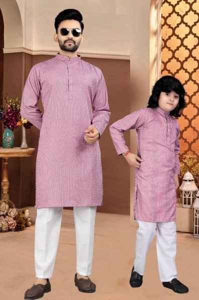 Stylish Black Sequence Kurta Pajama Set Father Son Matching Outfits for Diwali 2025 Father Son Collection 