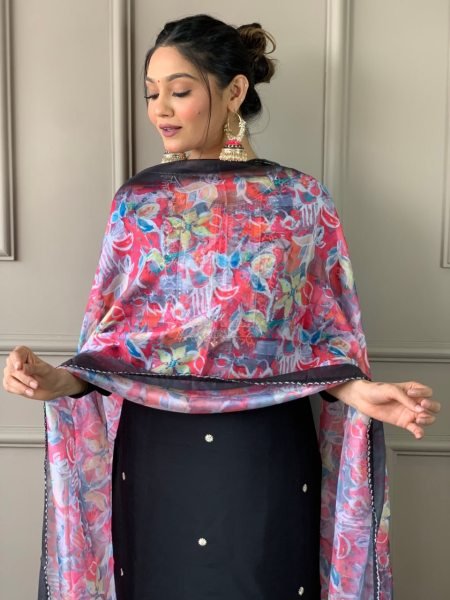 Stylish Black Kurta Set for Women | Fully Stitched at Wholesale Rates  Straight Cut Long Kurtis