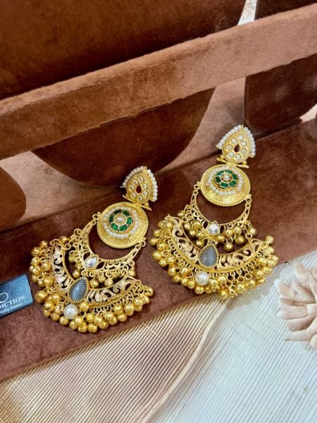Stylish Gold Plated Chain Earrings Lightweight Glam for Daily  &  Party Looks Fashion Accessories Wholesale