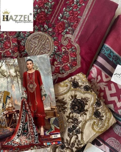 Stylish Pakistani Suit Set with Cotton Embroidery & Sequin Work Two Color Options Best Price for Wholesalers Pakistani Suits Wholesale