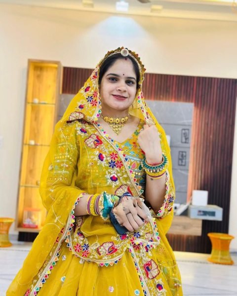 Sunlit Yellow Georgette Lehenga Set Luxe Embroidery with Designer Dupatta for Haldi Glam Designer Lehenga Choli