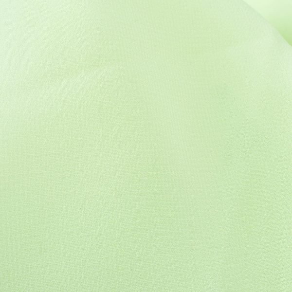 Tea Green Plain Georgette Fabric Plain fabric