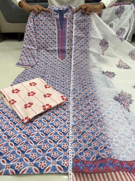 Tejasvi Prakash wear Stylish Printed Kurti Pant Set for Summer Collection Printed Kurtis