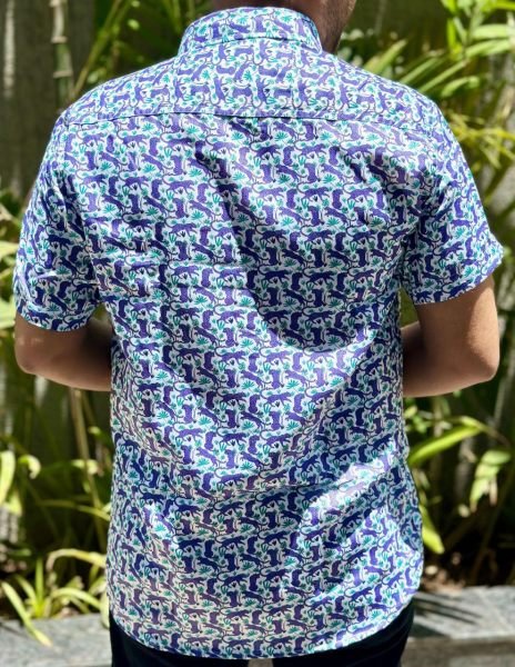 The Summer Edit Men Regular Fit Printed Spread Collar Casual Shirt Mens Shirt