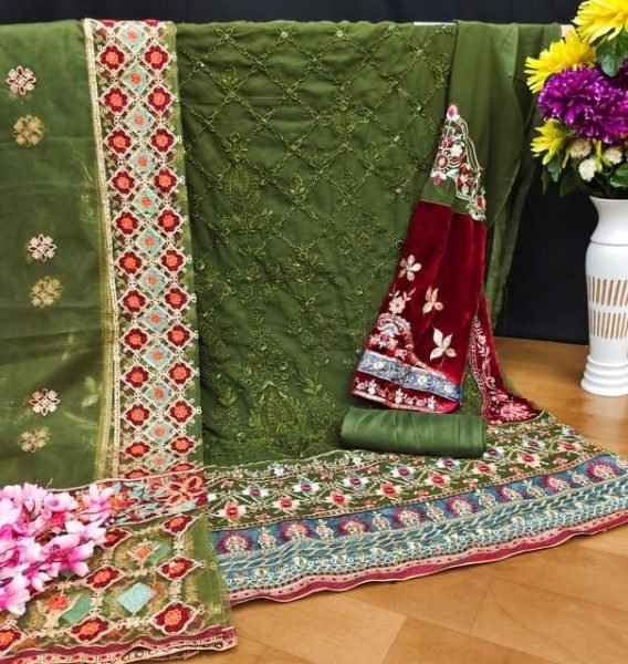 Traditional wedding wear pakistani Suit Pakistani Suits Wholesale