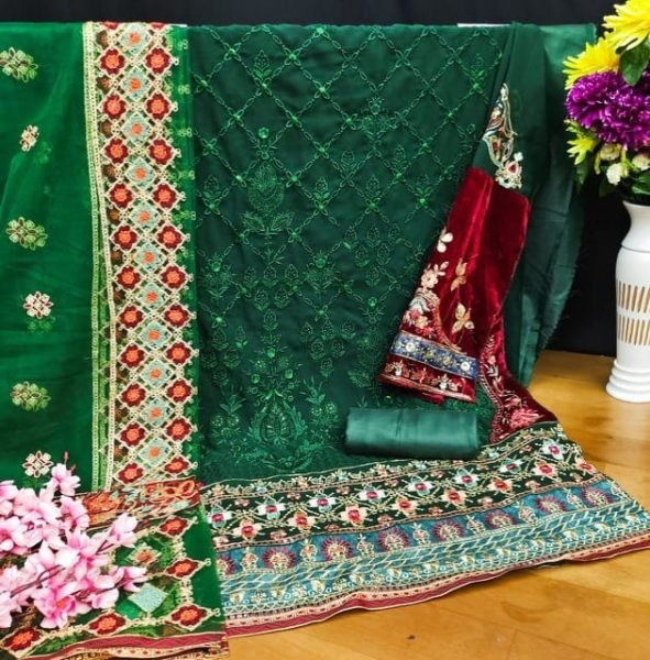 Traditional wedding wear pakistani Suit Pakistani Suits Wholesale