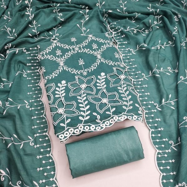 Transformative Teal Blue PV Vichitra Silk Multi Work Suit with Santoon Bottom and Dupatta Color Set Matching Dress Material Wholesale