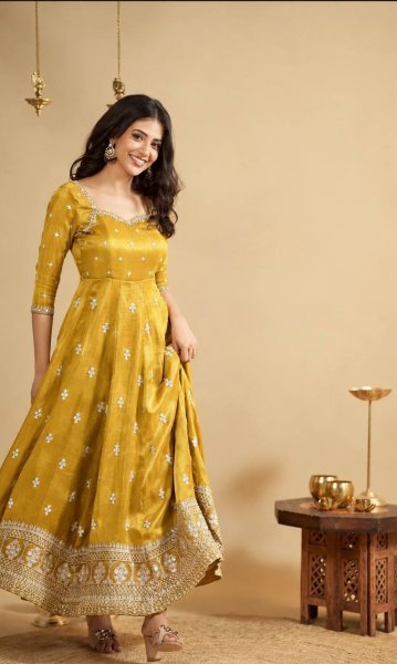 Transformative Yellow Cosmo Embroidered Top Pant Dupatta Set for Women  Ready To Wear Collection