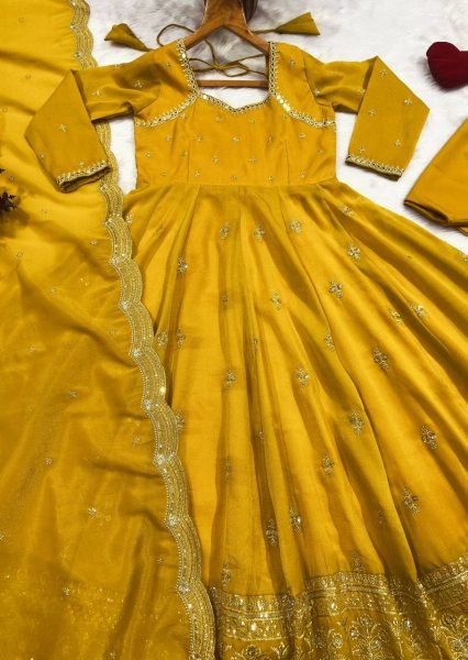 Transformative Yellow Cosmo Embroidered Top Pant Dupatta Set for Women  Ready To Wear Collection