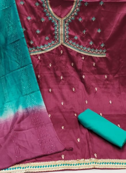 Trending Aaliya Cut Dress Material For Women  Color Set Matching Dress Material Wholesale