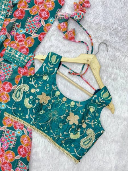 Trendy Indo Western Muslin Sharara Suit with Printed Koti with Long Jacket For Diwali Collection Ready To Wear Collection