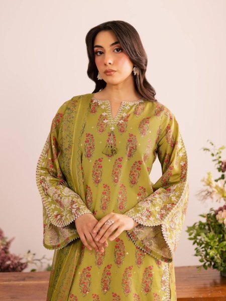 Trendy Party Ready Top with Farsi Salwar and Designer Dupatta for International Buyers 