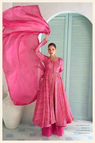 Trendy Pink Real Chinon Digital Printed Designer Suit with Embroidery For Party Designer Plazzo Salwar Suits Wholesale
