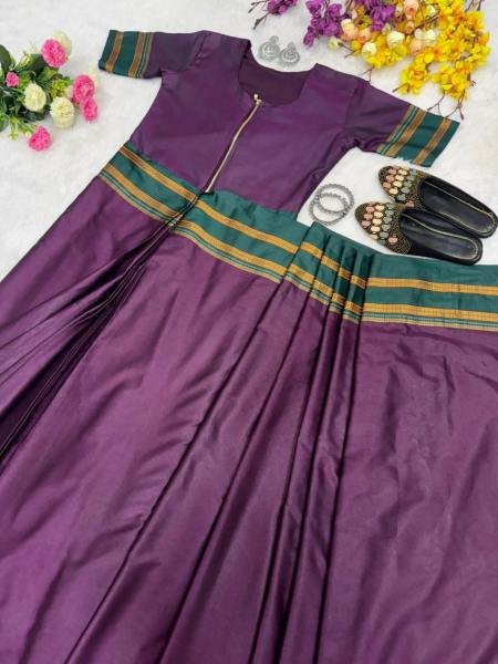 Trendy Zip n Go Lichi Silk Saree Set with Jacquard Work and Dupatta at Manufacturer Rate Ready To Wear Saree 