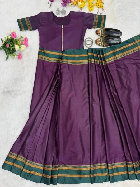 Trendy Zip n Go Lichi Silk Saree Set with Jacquard Work and Dupatta at Manufacturer Rate Ready To Wear Saree 