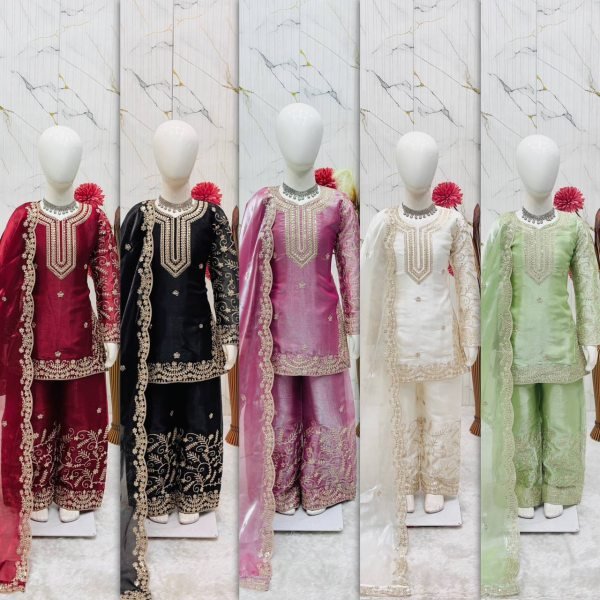 Unique Pista Comfortable Kids Ethnic Wear with Soft Inner Lining Girls Wear