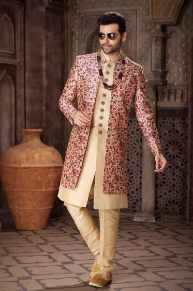 Unparalleled Red Jacket Modern Traditional Jacket Kurta Set for Wedding  Kurta Pajama Wholesale