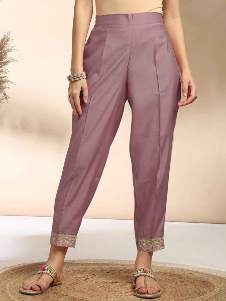 Upscale Mauve Girls Ethnic Cotton Kurti Set with Digital Dupatta for Festive Wear Girls Wear