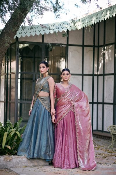 Upscale Pink Thread Embroidery Lehenga with Lace Work for Wedding Designer Lehenga Choli