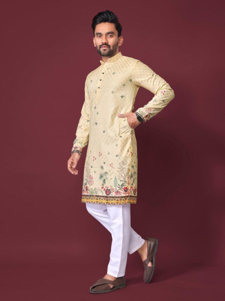 Urban Ethnic Designer Kurta Set in Raymond Cotton for Classy Everyday Looks Kurta Pajama Wholesale