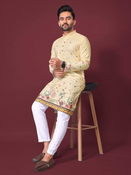 Urban Ethnic Designer Kurta Set in Raymond Cotton for Classy Everyday Looks Kurta Pajama Wholesale