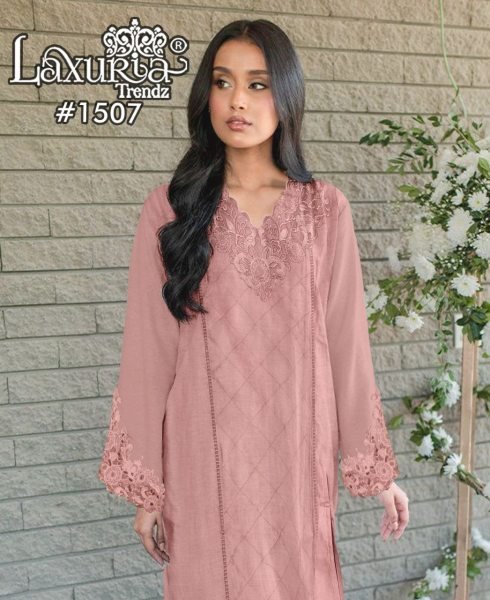 Velour Slub Embroidery Cut Work Designer Salwar Suit For Festivals Available At Royal Export Pakistani Suits Wholesale