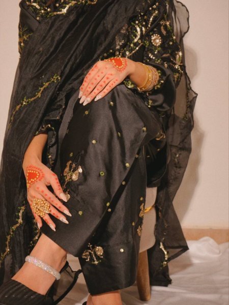 Versatile Black Premium Farshi Salwar Suit for Women Ethnic Collection Ready To Wear Collection