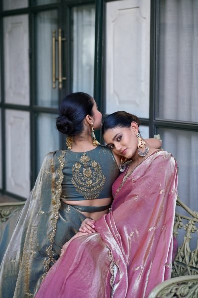 Versatile Blue Fendi Silk Sequins And Thread Embroidery Lehenga Choli Set Designer Lehenga Choli