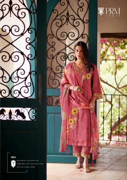 Versatile Pink Pure Cotton Kurti Pant Set with Organza Tabby Dupatta and Digital Print Design Pakistani Suits Wholesale