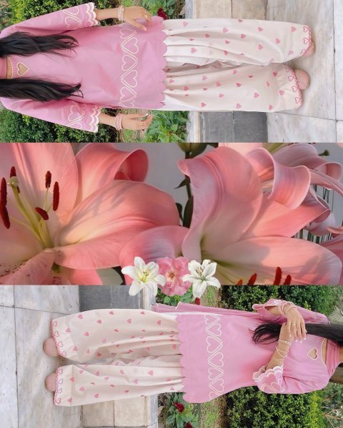 Vibrant Pink Roman Silk Top with Embroidered Farshi Salwar and Faux Georgette Dupatta Ready To Wear Collection